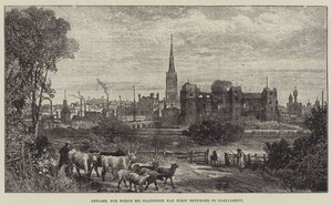 Newark, por la cual el Sr. Gladstone fue elegido por primera vez al Parlamento de James Burrell Smith
